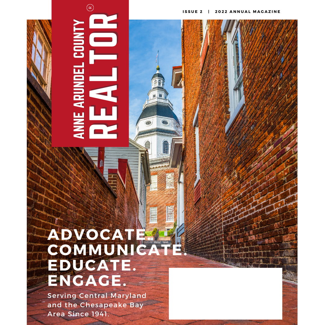 2022 Annual Magazine Anne Arundel County Association of REALTORS